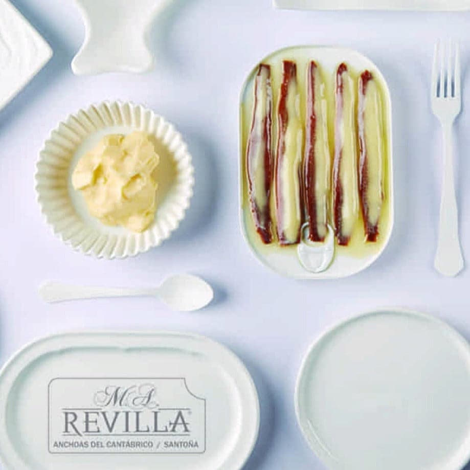 Anchovies in Organic Butter by M.A. Revilla M.A. Revilla   