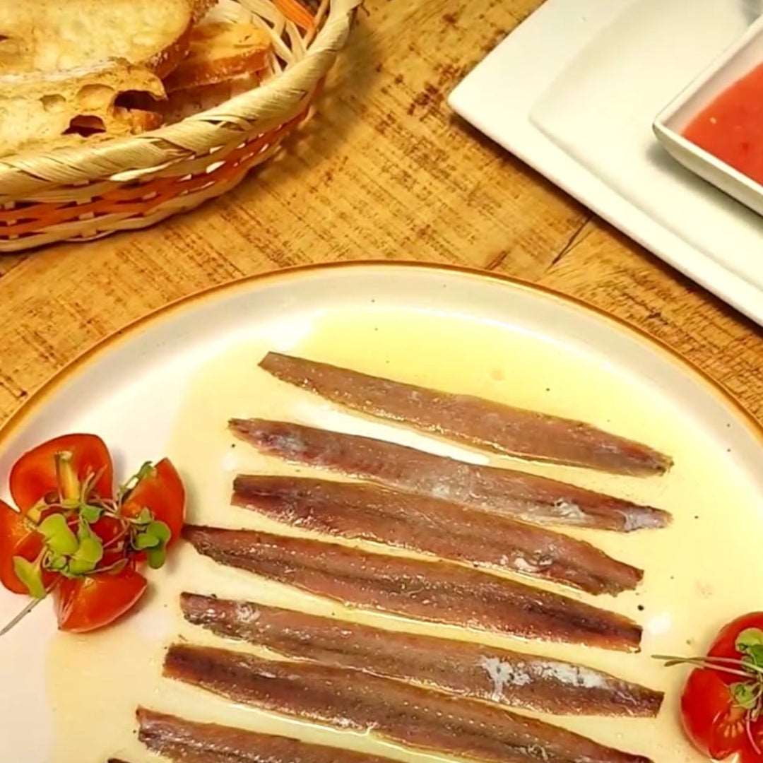 Premium Cantabrian Anchovies in Extra Virgin Olive Oil Chabuca   