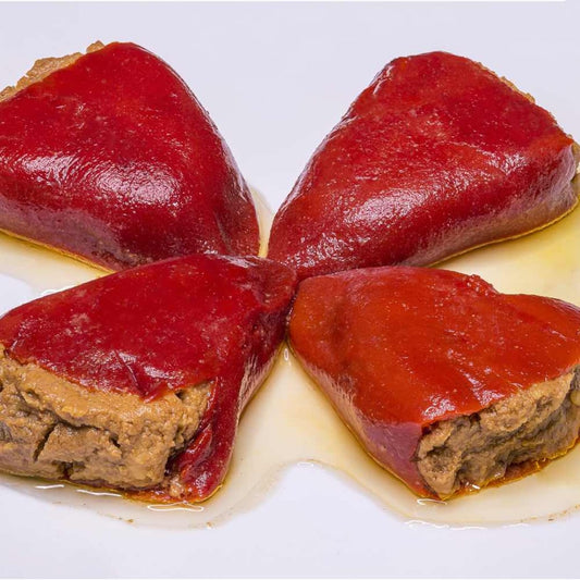 Piquillo Peppers Stuffed with Tuna Roe by El Ronqueo El Ronqueo   