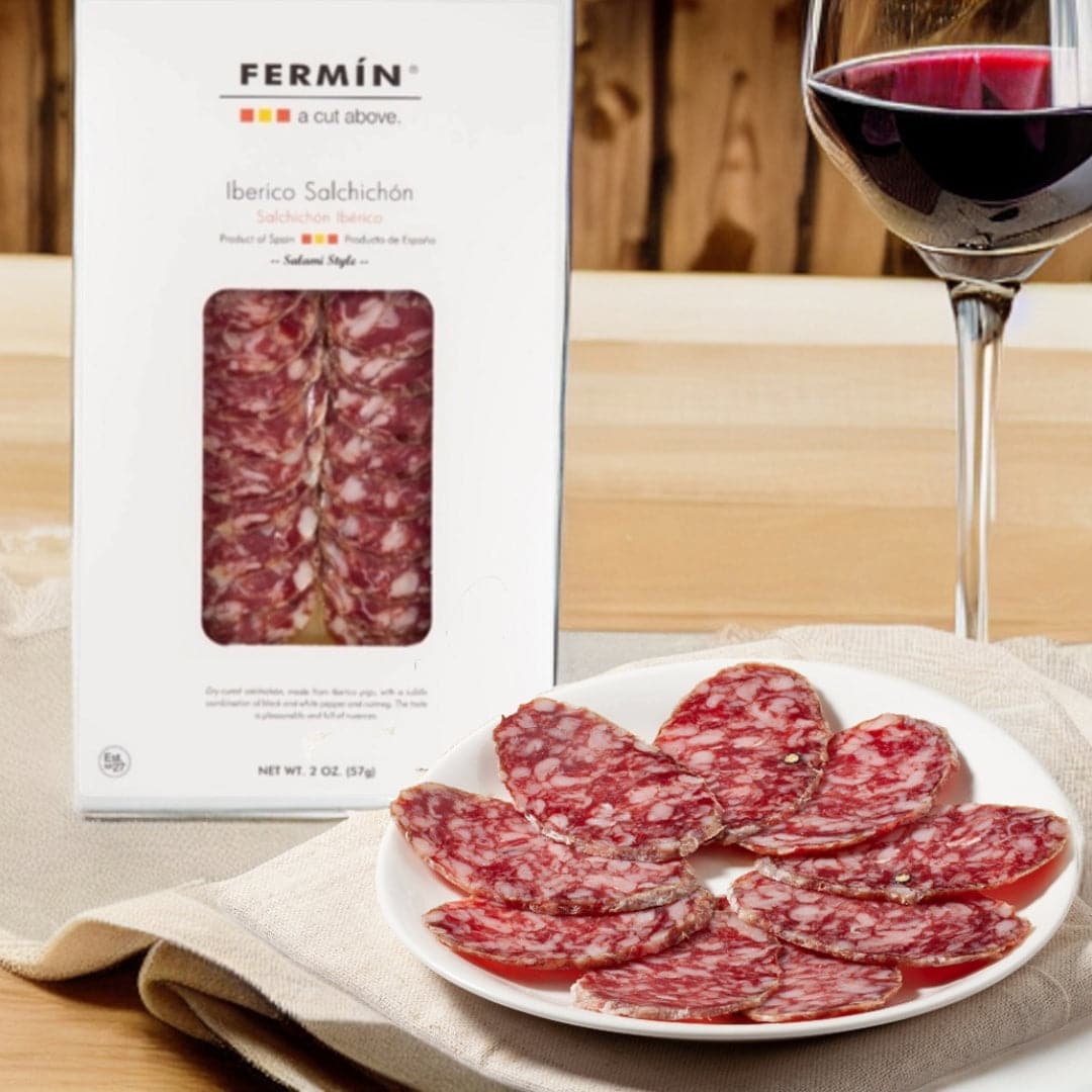 Sliced Salchichón Ibérico by Fermín Fermin   