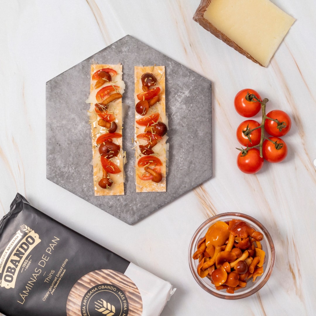 Bread Thins - Spanish Gourmet Crackers by Obando Panadería Obando   